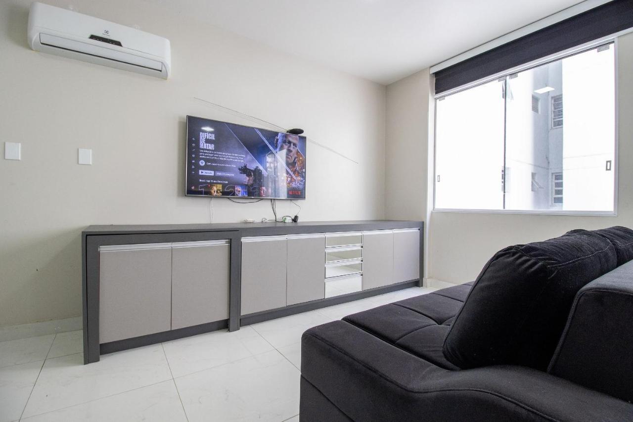 Pos25B - Climatizado, Tv Smart, Garagem, Wi-Fi Lägenhet Balneário Camboriú Exteriör bild