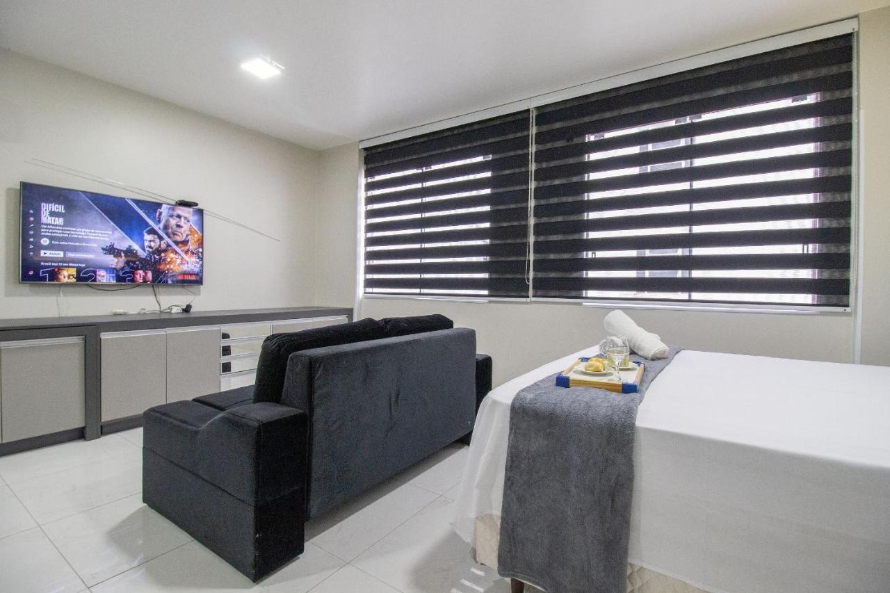 Pos25B - Climatizado, Tv Smart, Garagem, Wi-Fi Lägenhet Balneário Camboriú Exteriör bild